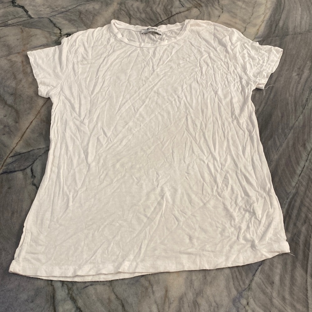Zara | Basic White T-Shirt | Pre-Loved